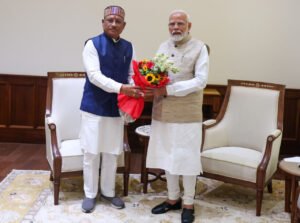 छत्तीसगढ़ के मुख्यमंत्री श्री विष्णुदेव साय ने प्रधानमंत्री श्री नरेंद्र मोदी से की मुलाकात