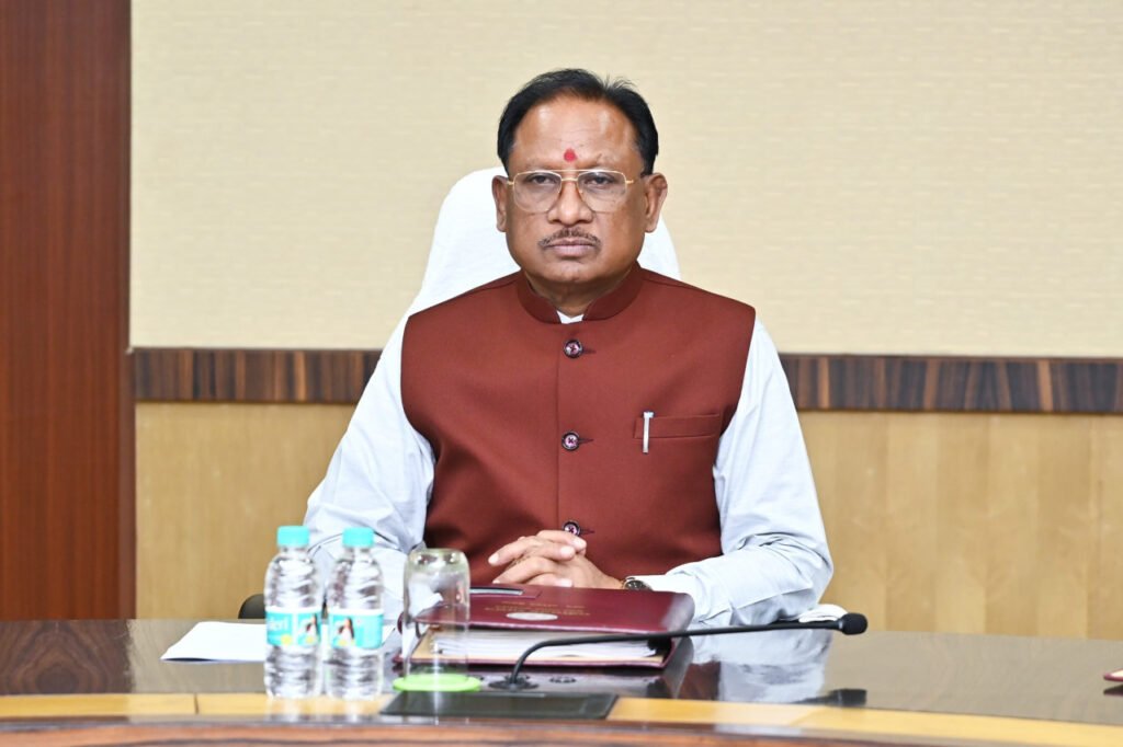 मुख्यमंत्री विष्णु देव साय की अध्यक्षता में मंत्रालय, महानदी भवन में कैबिनेट की बैठक शुरू